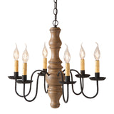 Chandeliers & Ceiling FixturesLARGE "GETTYSBURG" COLONIAL CHANDELIER - 6 Arm Light in 5 Textured Finishesceiling lightceiling light fixtureSaving Shepherd