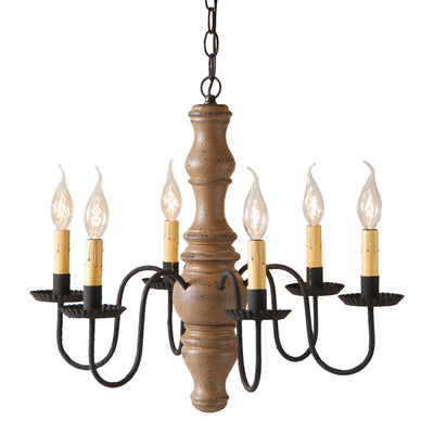 Chandeliers & Ceiling FixturesLARGE "GETTYSBURG" COLONIAL CHANDELIER - 6 Arm Light in 5 Textured Finishesceiling lightceiling light fixtureSaving Shepherd