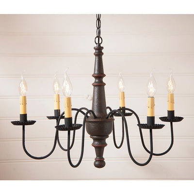 Chandeliers & Ceiling FixturesHARRISON CHANDELIER - 6 Arm Light in 5 Americana FinisheschandelierchandeliersSaving Shepherd