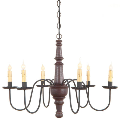 Chandeliers & Ceiling FixturesHARRISON CHANDELIER - 6 Arm Light in 5 Americana FinisheschandelierchandeliersSaving Shepherd