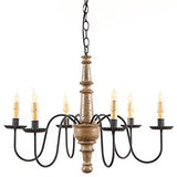 Chandeliers & Ceiling FixturesHARRISON CHANDELIER - 6 Arm Light in 5 Americana FinisheschandelierchandeliersSaving Shepherd