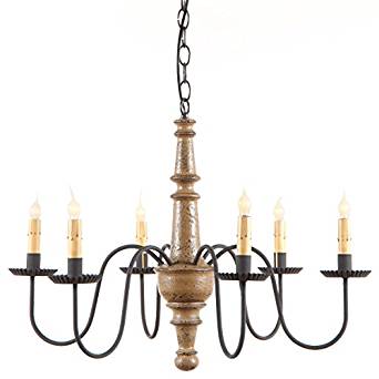 Chandeliers & Ceiling FixturesHARRISON CHANDELIER - 6 Arm Light in 5 Americana FinisheschandelierchandeliersSaving Shepherd