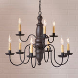 Chandeliers & Ceiling Fixtures2 Tier "FAIRFIELD" CHANDELIER - 9 Arm Fixture in 5 Textured Finishesceiling lightChandelierSaving Shepherd