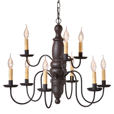 Chandeliers & Ceiling Fixtures2 Tier "FAIRFIELD" CHANDELIER - 9 Arm Fixture in 5 Textured Finishesceiling lightChandelierSaving Shepherd