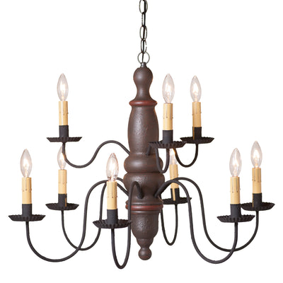 Chandeliers & Ceiling Fixtures2 Tier "FAIRFIELD" CHANDELIER - 9 Arm Fixture in 5 Textured Finishesceiling lightChandelierSaving Shepherd