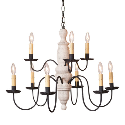 Chandeliers & Ceiling Fixtures2 Tier "FAIRFIELD" CHANDELIER - 9 Arm Fixture in 5 Textured Finishesceiling lightChandelierSaving Shepherd