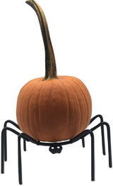 Metal Spider Fall Decoration Pumpkin Mum Plant Display Candy Dish Holder