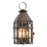 BARN OUTDOOR WALL LIGHT - Solid Antique Copper with 3 Bulbs