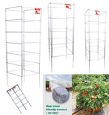 Vegetable CageFOLDING TOMATO CAGES - 3 Pack Heavy Duty Vegetable Supportgardenoutdoor livingSaving Shepherd