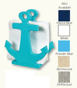 BOAT ANCHOR NAPKIN HOLDER - Large Indoor Outdoor 4 Season Poly
