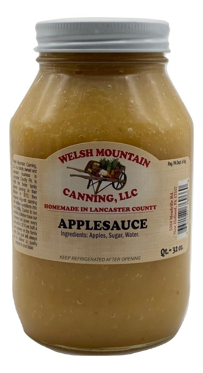 ApplesauceAMISH APPLESAUCE - 16oz Pint & 32oz Quart Jars Homemade in Lancaster USAapple sauceapplesauceSaving Shepherd
