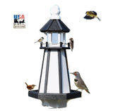 Bird FeederHUGE LIGHTHOUSE 4½ QT BIRD FEEDER - Weatherproof Recycled Poly in 4 Colorsbirdbird feederSaving Shepherd