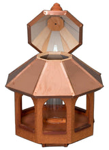 Bird Feeder27” COPPER TOP BIRD FEEDER - Large Natural Cedar Gazebobirdbird feederSaving Shepherd