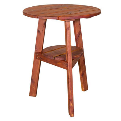 TablesBALCONY TABLE - Amish Red Cedar Outdoor Patio FurniturechairchairsSaving Shepherd