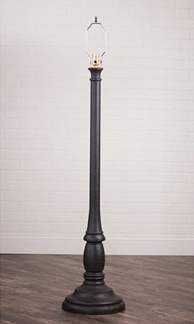Floor LampWOODSPUN COLONIAL FLOOR LAMP ~ "Americana Black" Textured Finish with Punched Tin Shadefloor lampfloor lightSaving Shepherd