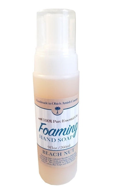 Hand Soap & SanitizerBeach Nut Foaming Hand Soap - 100% Pure Natural Acacia Berry & Vanilla Essential OilsACEall naturalbathSaving Shepherd