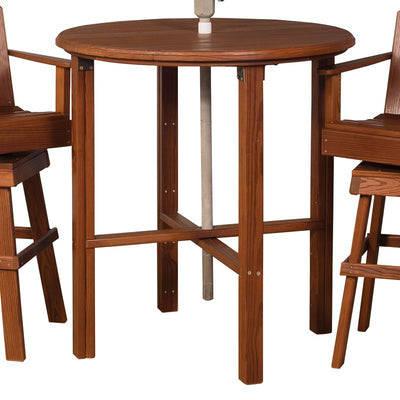 TablesBISTRO TABLE - Amish Red Cedar Outdoor Patio FurniturechairchairsSaving Shepherd
