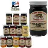 JellyBLACK RASPBERRY JELLY - Amish Homemade Fruit Spread USAblack raspberrydipfarm market1 (8oz jar)Saving Shepherd