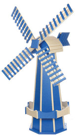 Windmill60" POLY WINDMILL - Working Dutch Garden Weather Vane in 22 Colors Amish USAAmishweather vaneSaving Shepherd