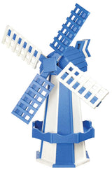 Windmill41" POLY WINDMILL - Working Dutch Garden Weathervane in 22 Colors Amish USAAmishwind millSaving Shepherd