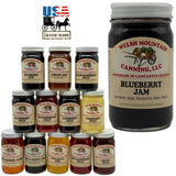 BLUEBERRY JAM - 100% All Natural Amish Homemade USA