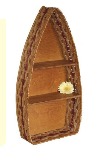 BasketBOAT ACCENT SHELVES - Hand Woven Natural Reed in 3 Sizes & 9 ColorsaccentbasketSaving Shepherd