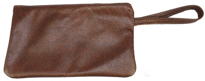 Clutch PurseCLUTCH HANDBAG - Leather Wrist Purse Amish Handmade in USA - 5 COLORSbagcarryclutchBrownSaving Shepherd