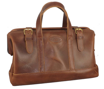 Leather Travel Hand BagLarge LEATHER HANDBAG ~ Travel Duffle & Carry On Bag - USA HandmadeAmishbagSaving Shepherd