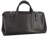 LEATHER HANDBAG ~ Travel Duffle & Carry On Bag - USA Handmade