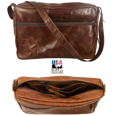 PurseLARGE "PARKWAY" LEATHER ADJUSTABLE SHOULDER BAG & HAND PURSE - Handmade in USAbagcrossbody bagSaving Shepherd