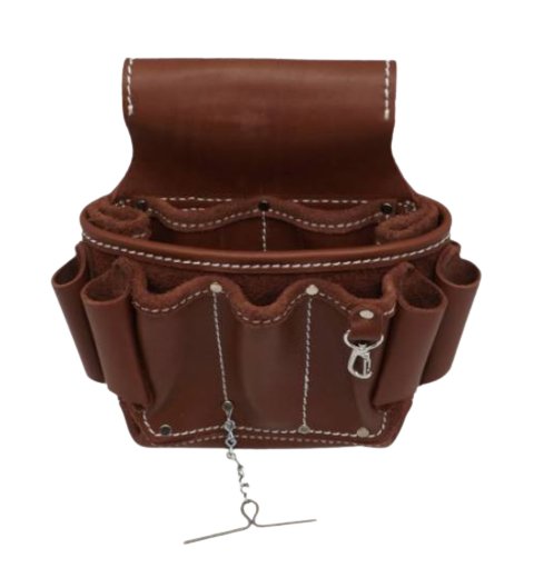 Leather Tool PouchELECTRICIAN LEATHER POUCH - Amish Handmade Work Tool BagbeltbeltsSaving Shepherd
