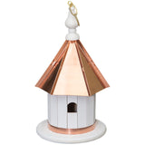 Birdhouse14" HANGING WREN BIRDHOUSE - Copper Roof & Trim Bird Housebirdbird houseSaving Shepherd