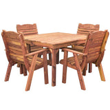 TablesCASUAL DINING TABLE - Amish Red Cedar Outdoor Furnituretabletable and chairsSaving Shepherd