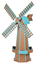 Windmill60" POLY WINDMILL - Working Dutch Garden Weather Vane in 22 Colors Amish USAAmishweather vaneSaving Shepherd