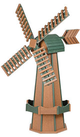 Windmill6½ FOOT JUMBO POLY WINDMILL - Dutch Garden Weather Vane in 22 Colors USAAmishoutdoorSaving Shepherd