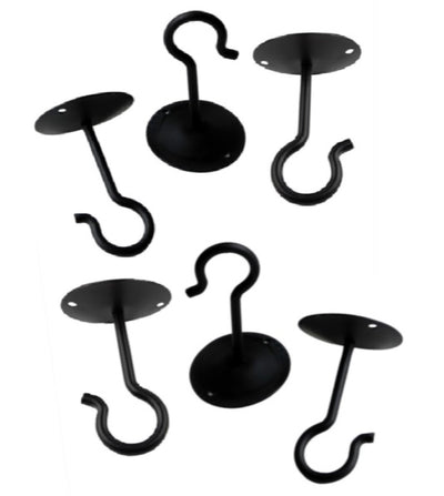 Ceiling HookCEILING HOOK - Amish Handcrafted Wrought Iron Swivel HangerAmish BlacksmithblacksmithSaving Shepherd