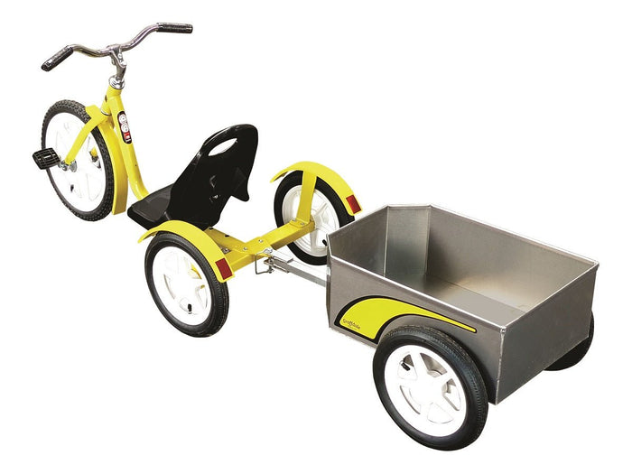 TricycleCHOPPER Style Tricycle with TRAILER - USA Handcrafted Quality in 4 ColorsAmishWheelstricycletricyclesYellowSaving Shepherd