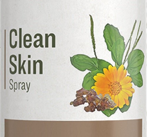 CLEAN SKIN SPRAY - Proprietary Blend of Herb Extracts as Hydrogen Peroxide Alternative