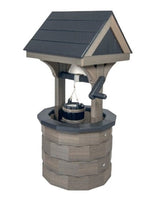 Wishing WellWISHING WELL - 39" Amish Handcrafted 4 Season Poly in 13 Colorslawn decoroutdoor furnitureSaving Shepherd