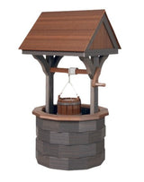 Wishing WellWISHING WELL - 39" Amish Handcrafted 4 Season Poly in 13 Colorslawn decoroutdoor furnitureSaving Shepherd