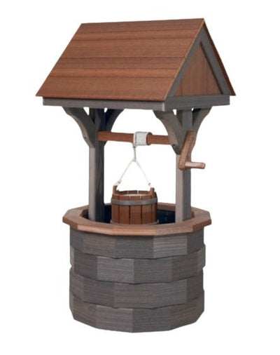 Wishing WellWISHING WELL - 57" Amish Handcrafted All Weather Poly in 13 Colorslawn decoroutdoor furnitureSaving Shepherd