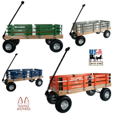 Wheelbarrows, Carts & WagonsHEAVY DUTY LOADMASTER WAGON - Beach Garden Utility Cart in 8 Colors AMISH USAAmishWheelscartSaving Shepherd