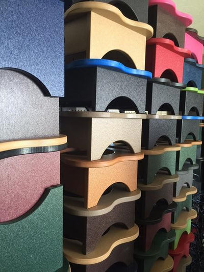 ELEVATED POLY DOG FEEDER - 4 Sizes & Countless Color Combinations