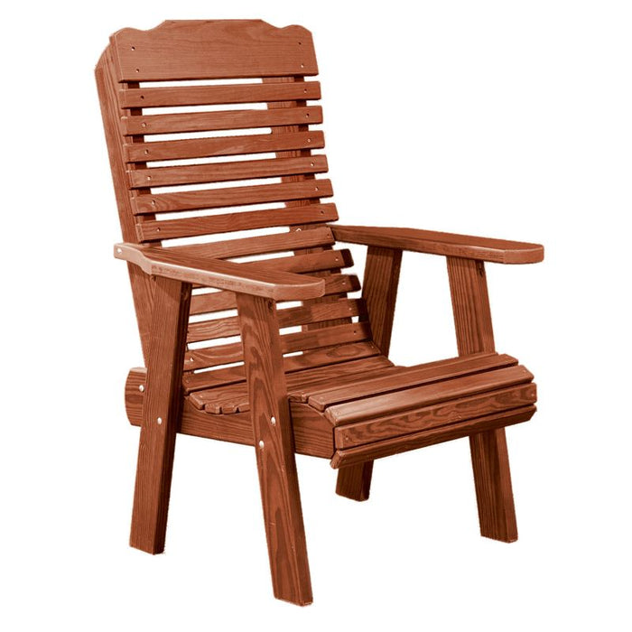 ChairsCONTOURED ARM CHAIR - Red Cedar Amish Outdoor ArmchairchairchairsSaving Shepherd