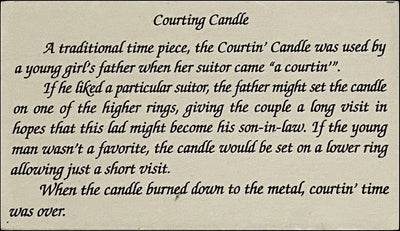 Canlde HolderAMISH COURTING CANDLE - Wrought Iron Taper Holder Primitive Handmade Timer USAaccentAmish BlacksmithSaving Shepherd