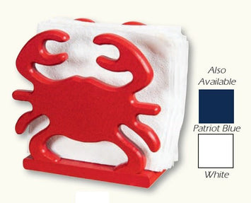 Napkin Holders & DispensersCRAB NAPKIN HOLDER - Large Indoor Outdoor 4 Season Polycountry accentcountry accentsSaving Shepherd