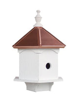 BirdhouseDOUBLE BLUEBIRD HOUSE - 2 Room Copper Birdhouse Condobirdbird houseSaving Shepherd