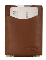 DELUXE LEATHER MAGNET MONEY & CARD CLIP - Minimalist Wallet in 4 Colors