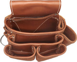 DELUXE LEATHER TOOL POUCHES - Amish Handmade Left & Right Side USA