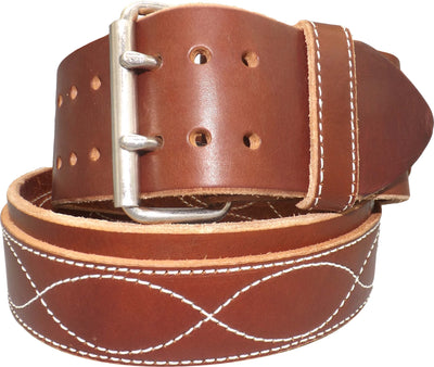 Leather BeltCONSTRUCTION TOOL BELT - Heavy Duty 3" Double Prong Work Belt USAAmish work beltbeltSaving Shepherd